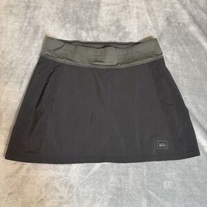 REI Black Activewear Skort with‎ Side Mesh Panels Woman's size Small